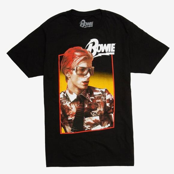 David Bowie Sunnis T-shirt Tee, Unisex Size XL / PTP 23” - Picture 1 of 7